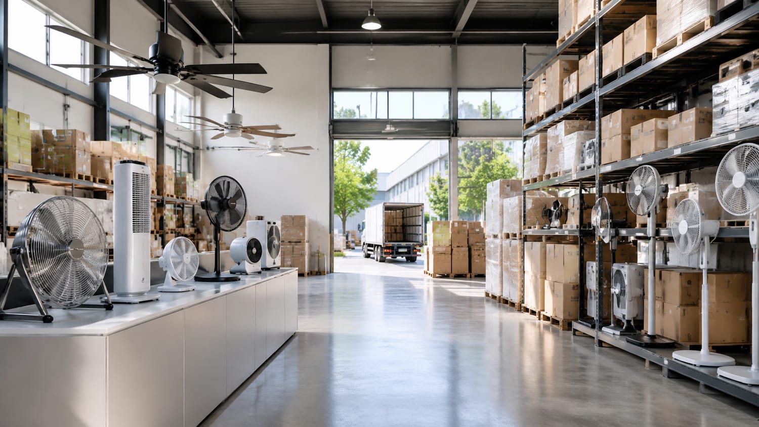 Organized fan production and supply coordination environment