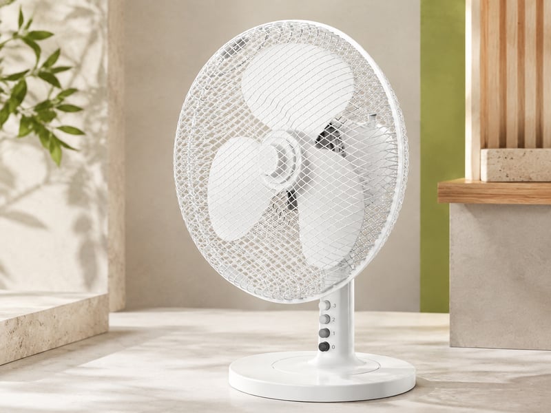 Desk Fans production and product presentation