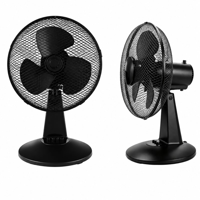 12 and 16 inch AC Desk Fan
